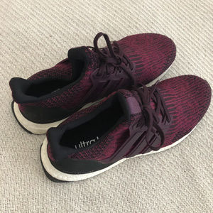 Adidas Ultra Boost Running Shoes Magenta/Purple